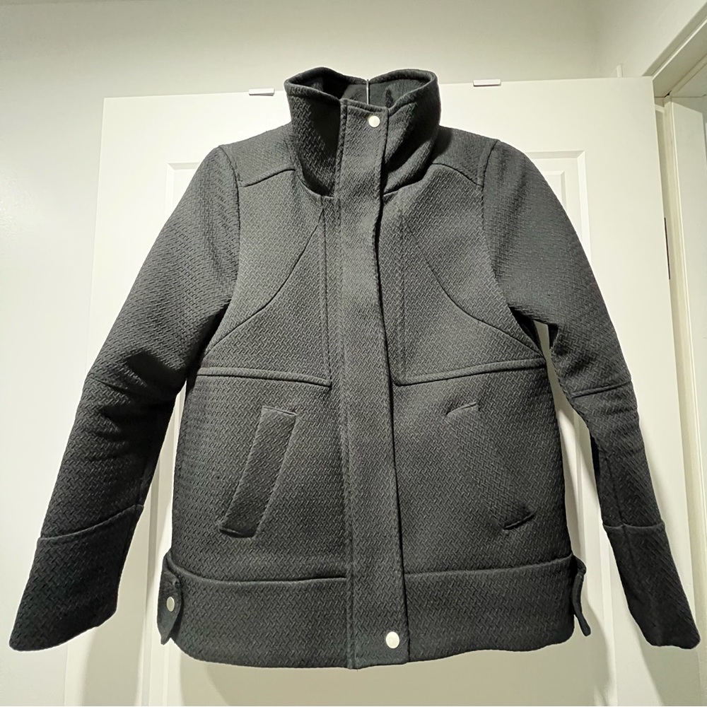 H&M DIVIDED High Neck Jacquard Jacket